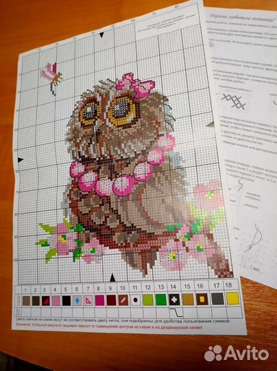 Набор для вышивки мп Студия. Остатки