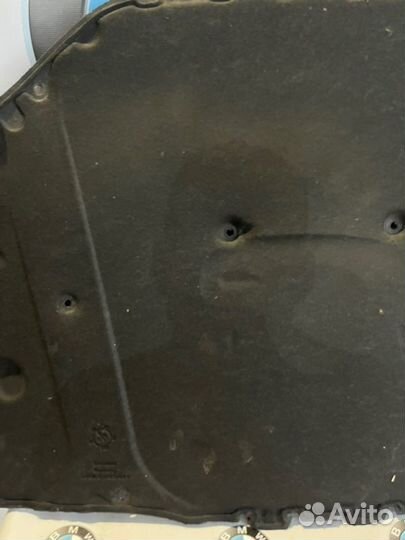 Шумоизоляция капота Bmw Е60 седан М54В25 2004