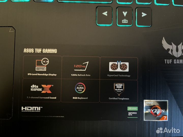 Asus tuf gaming FX505DT AL023