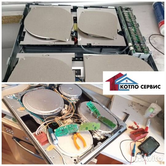 Ремонт индукционных плит и варочных панелей