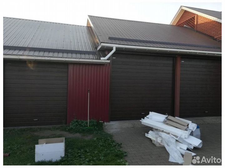 Гаражные секционные ворота