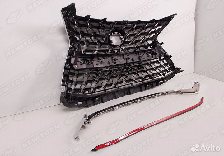 Обвес Heritage черный Lexus LX450d