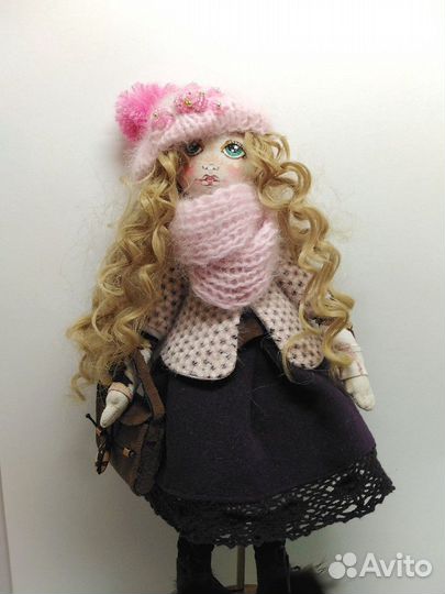 Кукла ручной работы, интерьерная