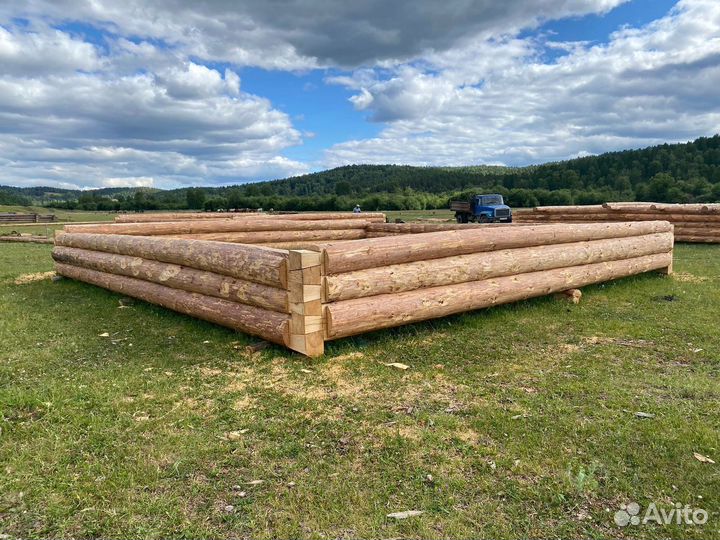 Сруб для дома 8х8