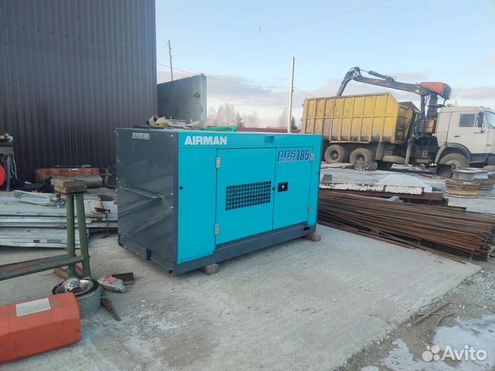 Компрессор дизельный airman pds185