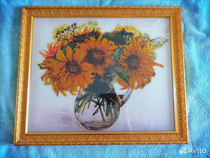 Картины вышитые бисером