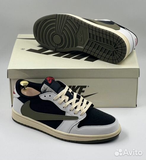 Новые Кроссовки Nike Air Jordan 1 Low & Travis Sco