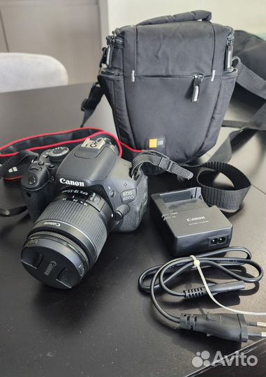 Зеркальный фотоаппарат canon eos 600d
