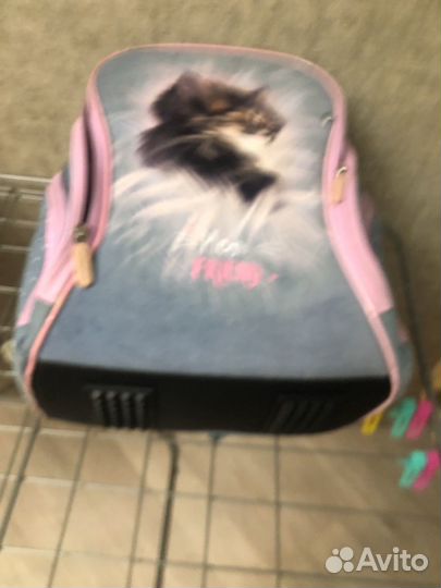 Рюкзак школьный для девочки бу
