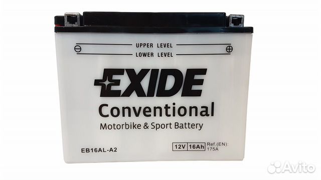 Аккумулятор Exide 16Ач EB16AL-A2