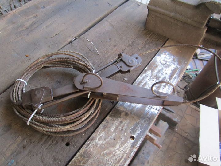 Лебедка ручная тросовая