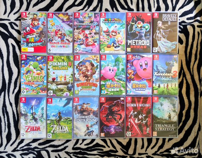 Игры на nintendo Switch