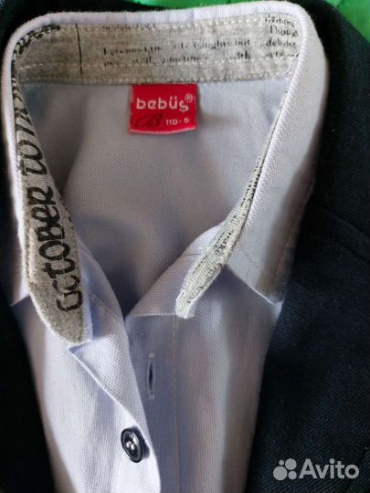 Рубашка с жилетом