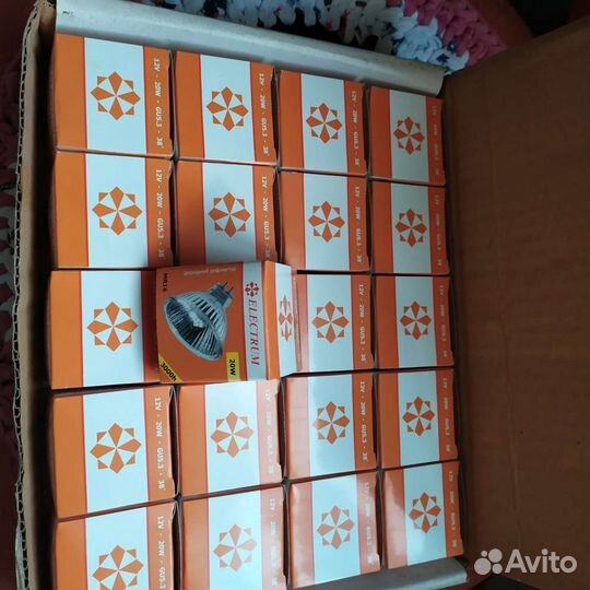 Лампа галогеновая электрум