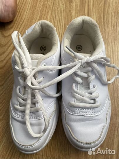 Кроссовки для девочки 30 белые