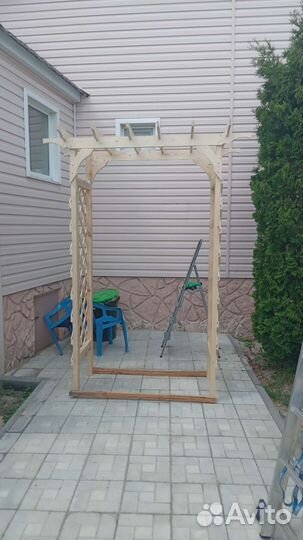 Арка пергола садовая