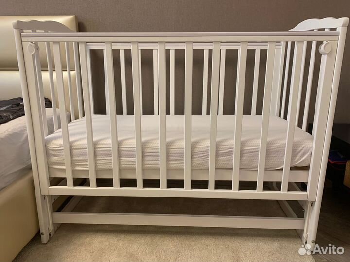 Кровать Можга Кристина+матрац+п/белье+бортики