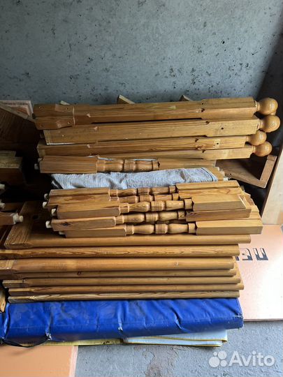 Лестница деревянная на второй этаж бу