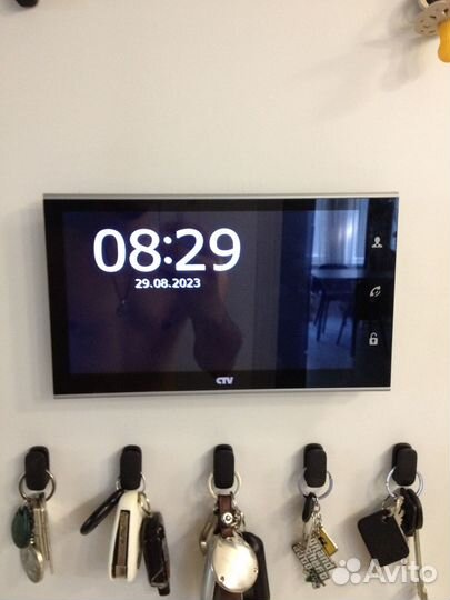 Комплект видеодомофона CTV