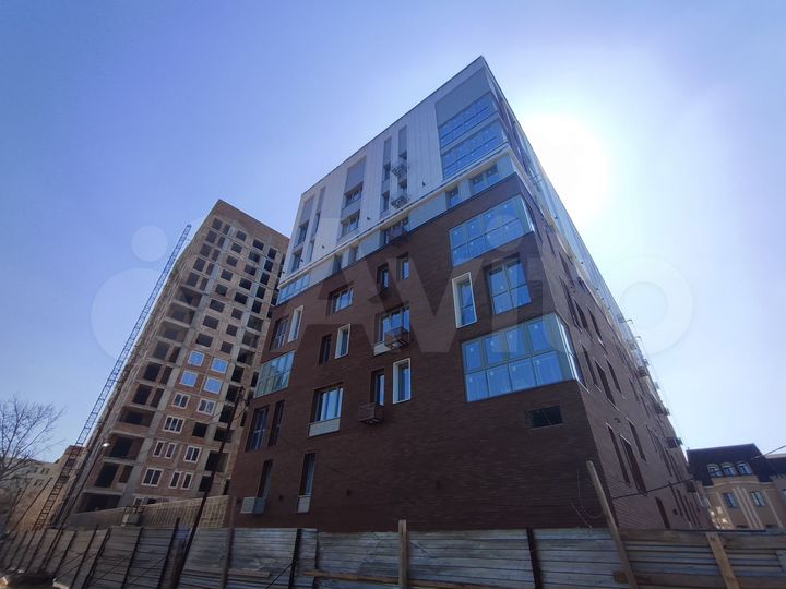 Новостройка.Центр.Набережная 70.7 м².Без комиссии