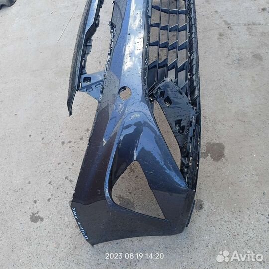 Передний бампер kia cerato 4 рестайлинг