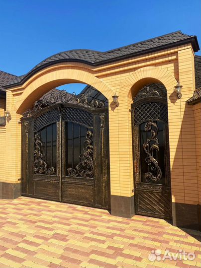 Кованные ворота
