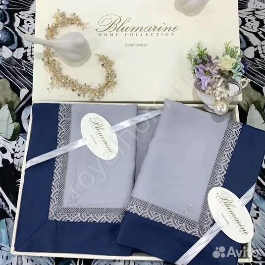 Постельное белье тенсел Blumarine Евро