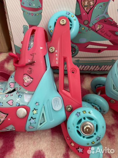 Коньки роликовые