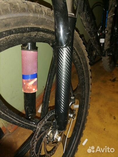 Велосипед на литых дисках