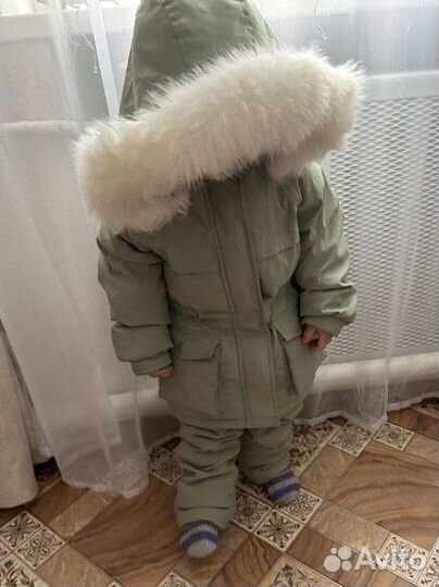 Зимний комплект для девочки 98 104