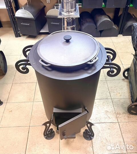 Печи под казан 2-3-5 мм