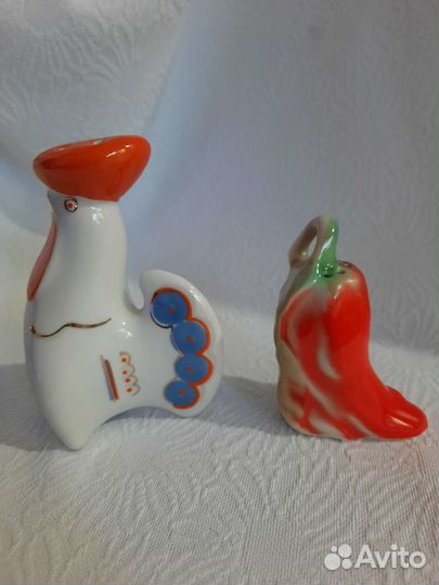 Фарфоровые солонки СССР