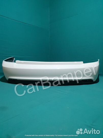 Бампер задний ваз 2170 седан цвет Белое облако