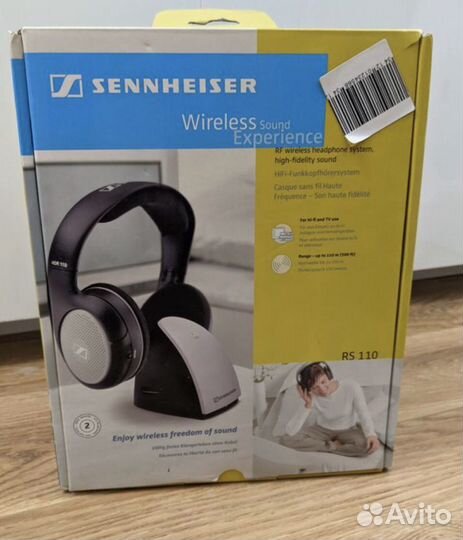 Беспроводные наушники sennheiser hdr rs110