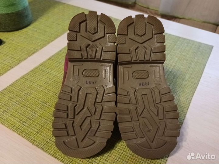 Ортопедические ботинки для девочки новые кожа 26