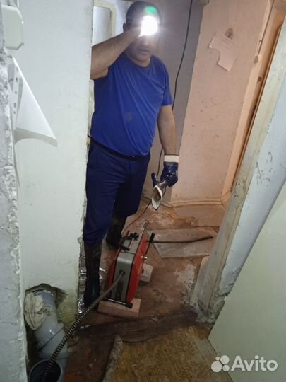 Услуги прочистки канализации