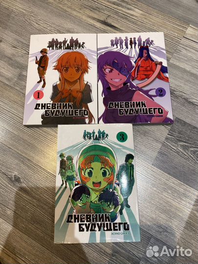 Манга дневник будущего