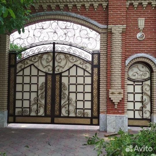 Кованные ворота