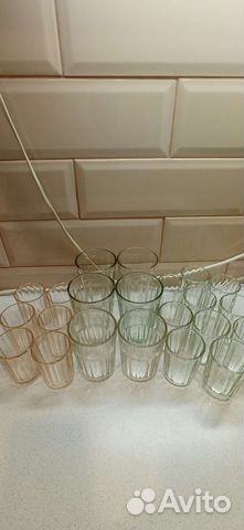 Стаканы и стопки гранёные СССР