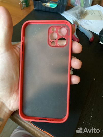 Бампер чехол на iPhone 12 pro