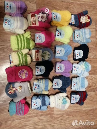 Варежки детские