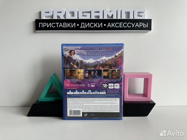 Life is strange диск для Sony PS4 PS5