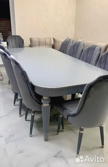 Столы и стулья.Стол обеденный и стулья, раскладной