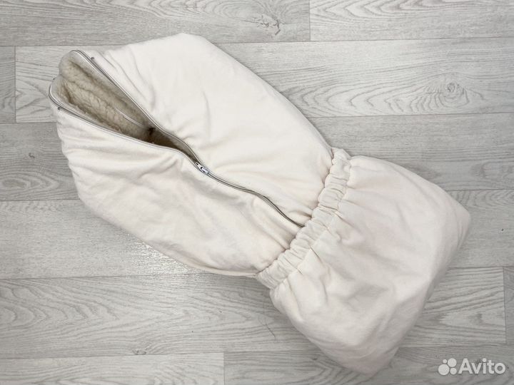 Конверт на выписку и в коляску зимний