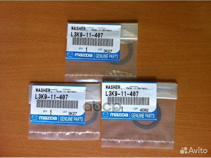 Шайба шестерни коленвала / washer.lock L3K91140