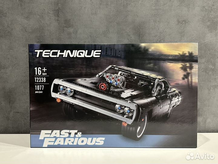 Dodge Charger Доминика Торетто аналог Лего