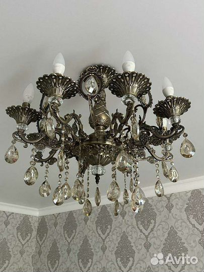 Люстра хрустальная