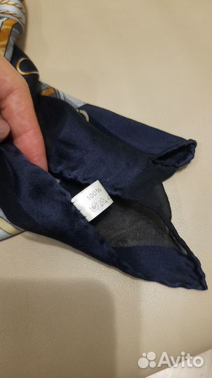 Платок шарф из натурального шелка 80*80 см