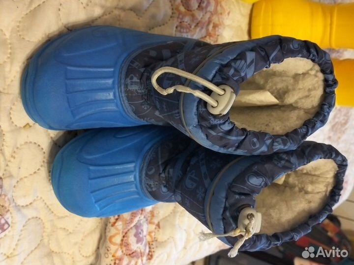 Детские сапоги две пары для Татьяны