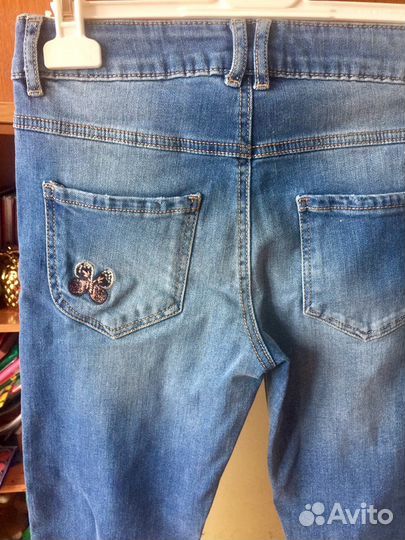 Платья и джинсы новые, одежда для девочки